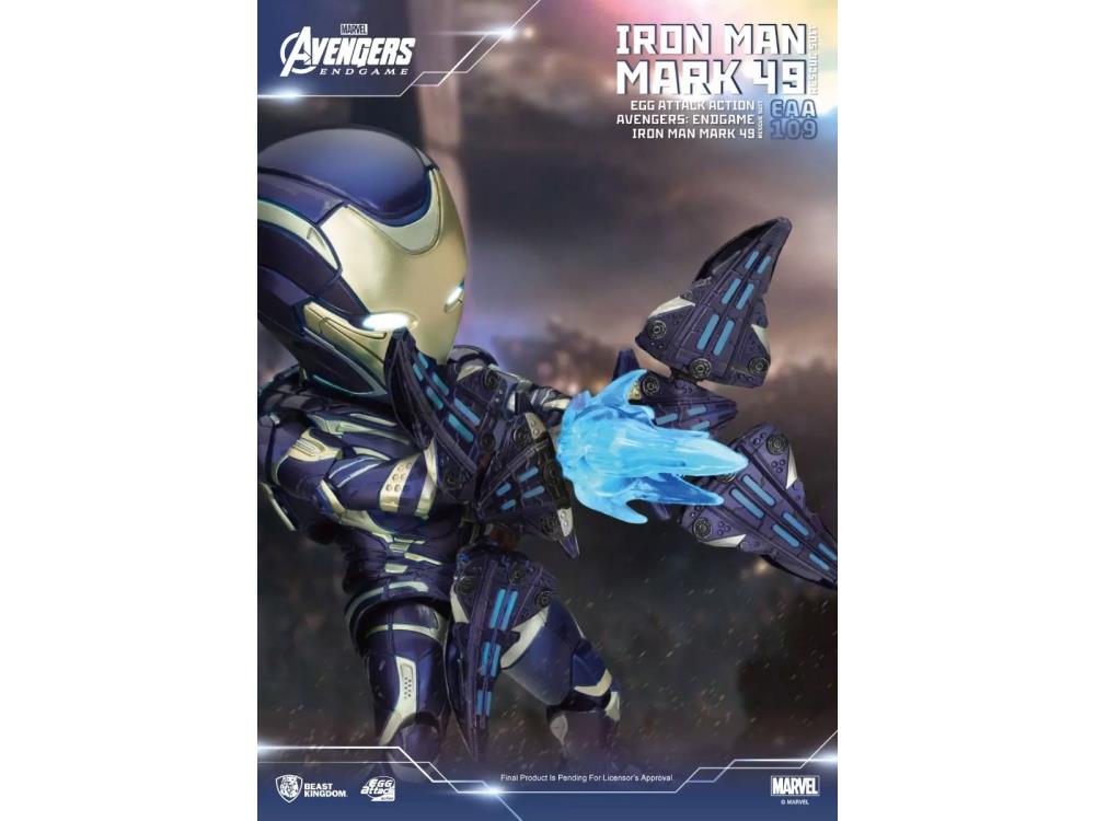 Avengers: Endgame Egg Attack Action EAA-109 Iron Man Mk49 Rescue
