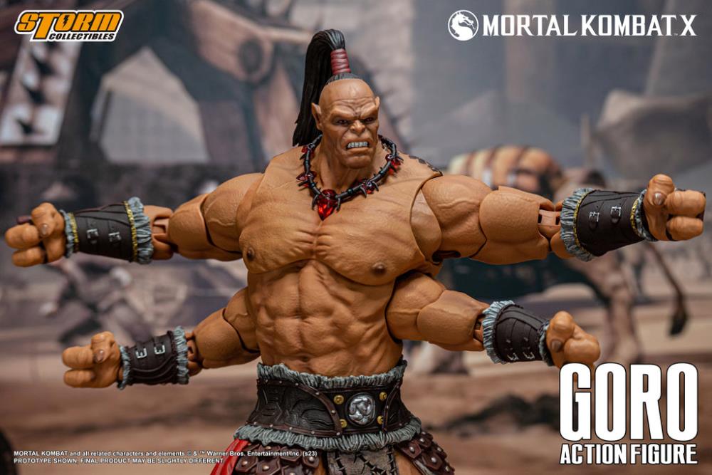 PRE-ORDER - Mortal Kombat X Goro 1/12 Scale Figure