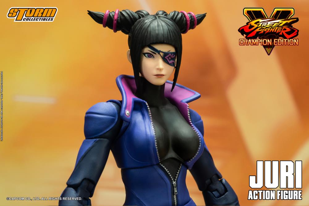 Street Fighter V: Champion Edition Juri Han 1/12 Scale Figure