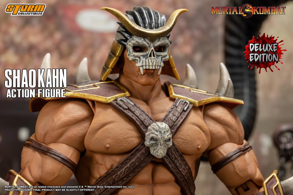 PRE-ORDER Mortal Kombat Shao Kahn w/Throne (Deluxe Ver.) 1/12 Scale Figure