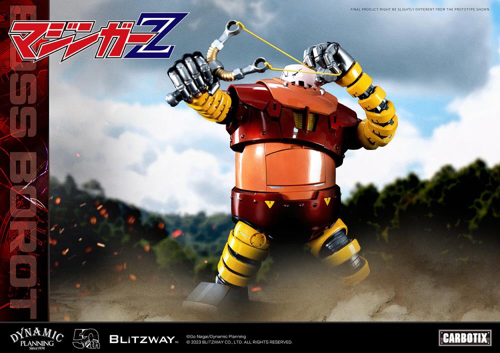 PRE-ORDER BOSS BOROT "Mazinger Z", Blitzway CARBOTIX Series
