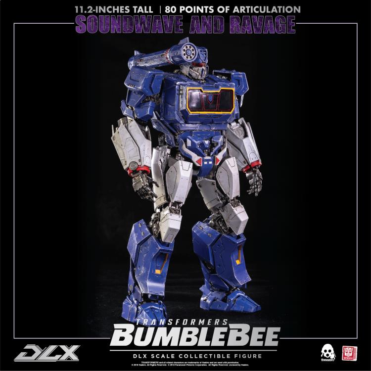 Bumblebee DLX Scale Collectible Series Soundwave and Ravage