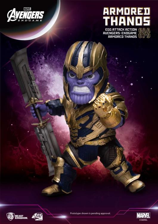Endgame Egg Attack Action EAA-079 Thanos PX Previews Exclusive (DAMAGED BOX)