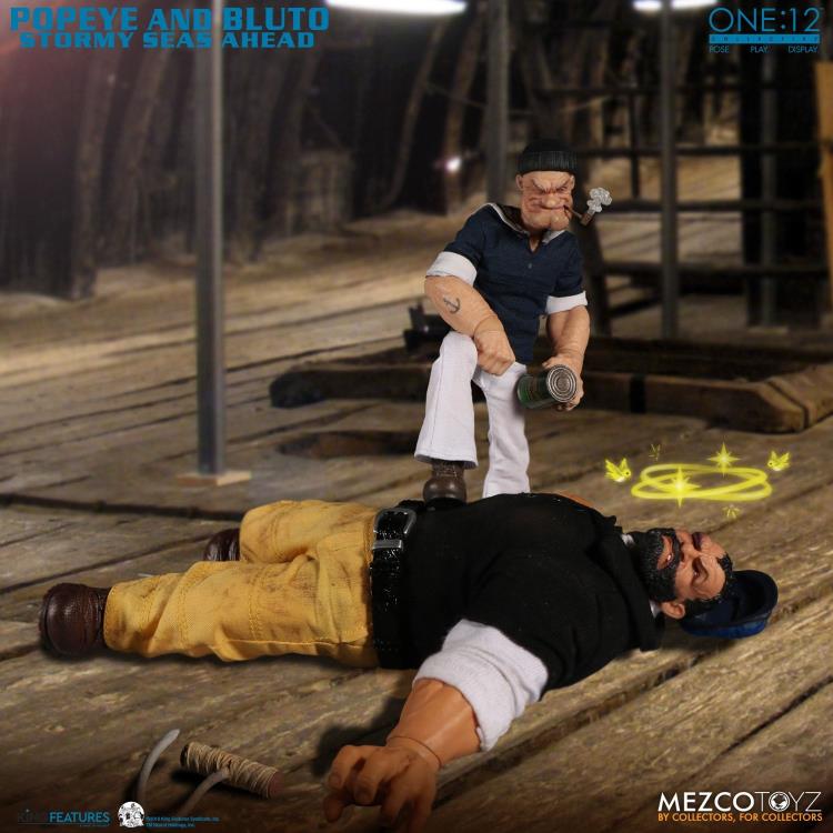 Popeye One:12 Collective Popeye & Bluto Stormy Seas Ahead Deluxe Box Set