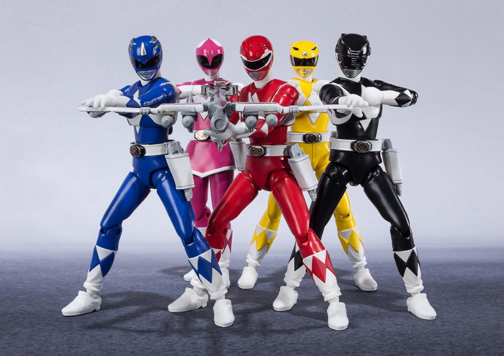 Mighty Morphin Power Rangers Shodo Super Box of 6 Figures w/ Shipper Box