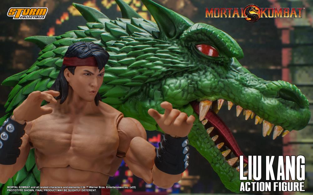 Mortal Kombat VS Series Liu Kang and Dragon 1/12 Scale Figure Set