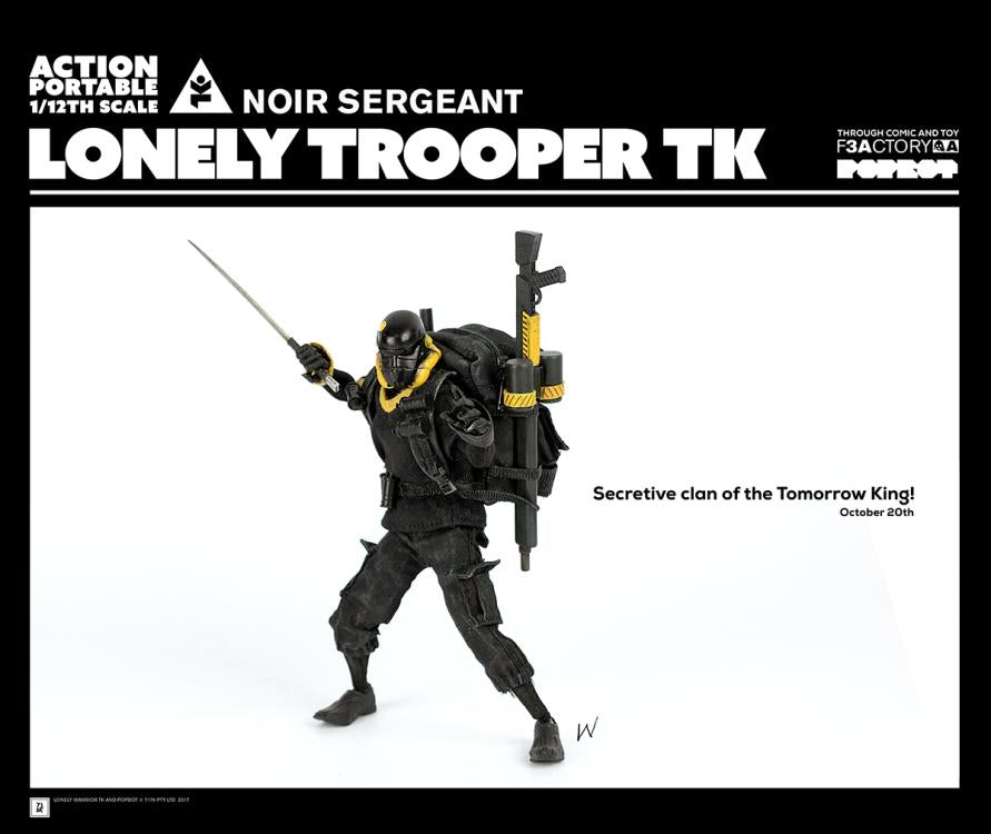 Tomorrow Kings Lonely Trooper TK Noir Sergeant Action Portable 1/12 Scale Figure