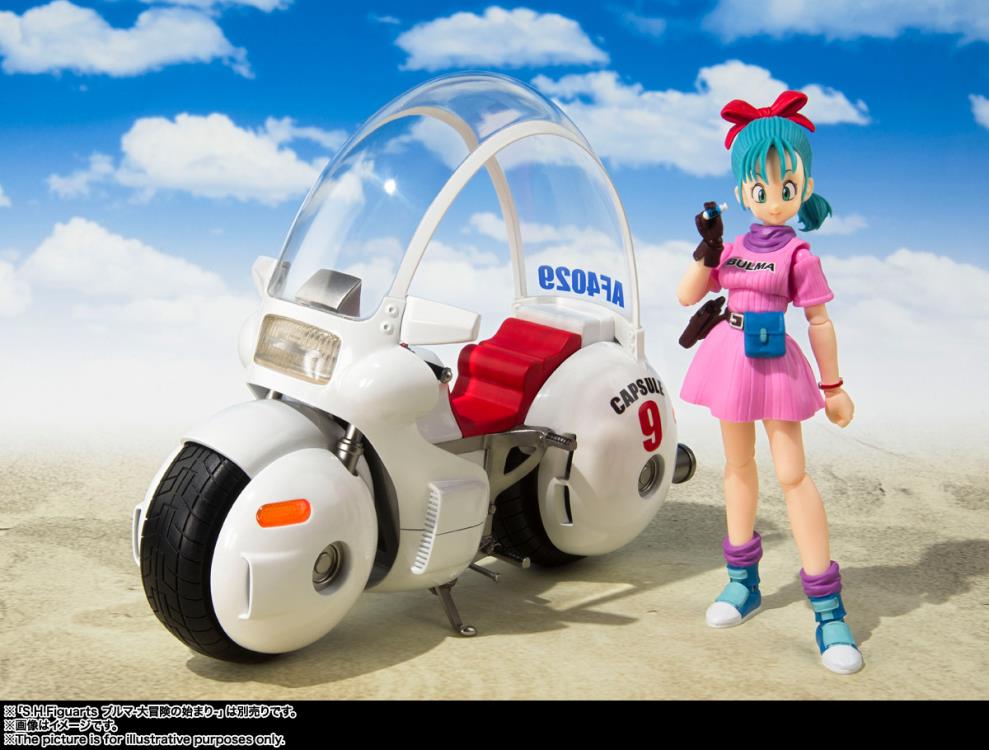Dragon Ball S.H.Figuarts Bulma’s Capsule No. 9 Bike - Reissue