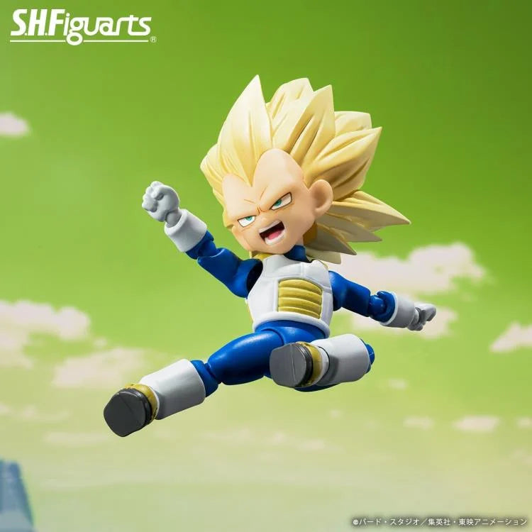 Dragon Ball Daima S.H.Figuarts Super Saiyan 3 Vegeta (Mini) Exclusive Action Figure