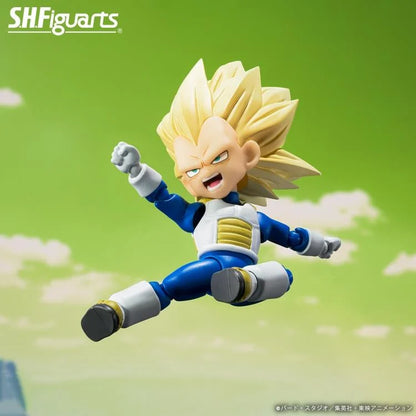 Dragon Ball Daima S.H.Figuarts Super Saiyan 3 Vegeta (Mini) Exclusive Action Figure