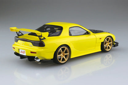 Aoshima 1/24 Pre-Painted: Initial D: Takahashi Keisuke FD3S RX-7 Project D Last Battle Ver.