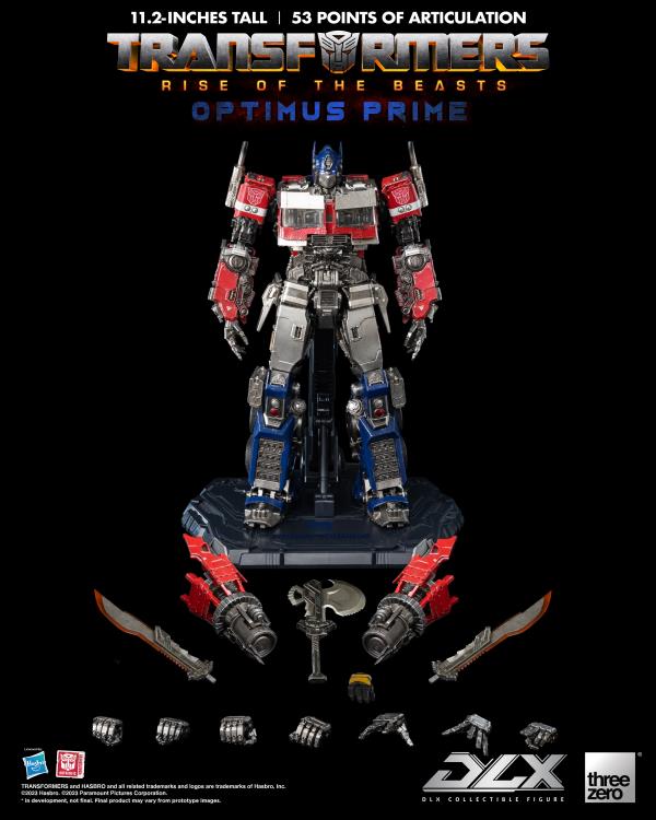 Transformers: Rise of the Beasts DLX Scale Collectible Series Optimus Prime