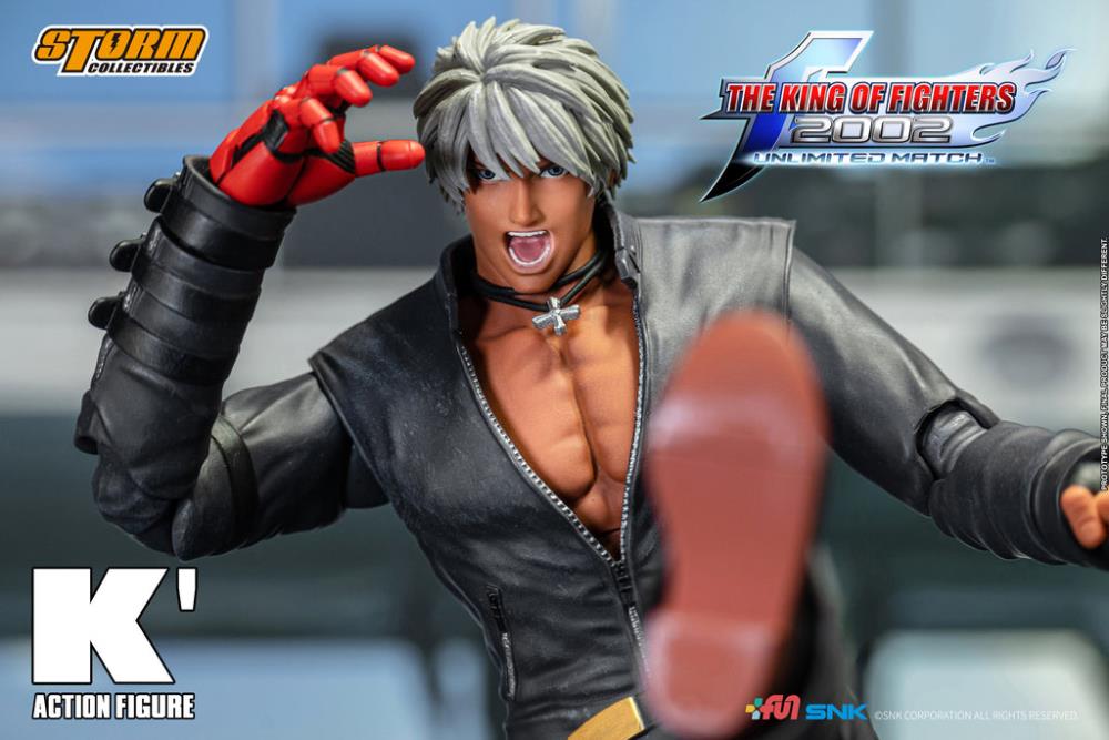 The King of Fighters 2002 Unlimited Match K' 1/12 Scale Action Figure