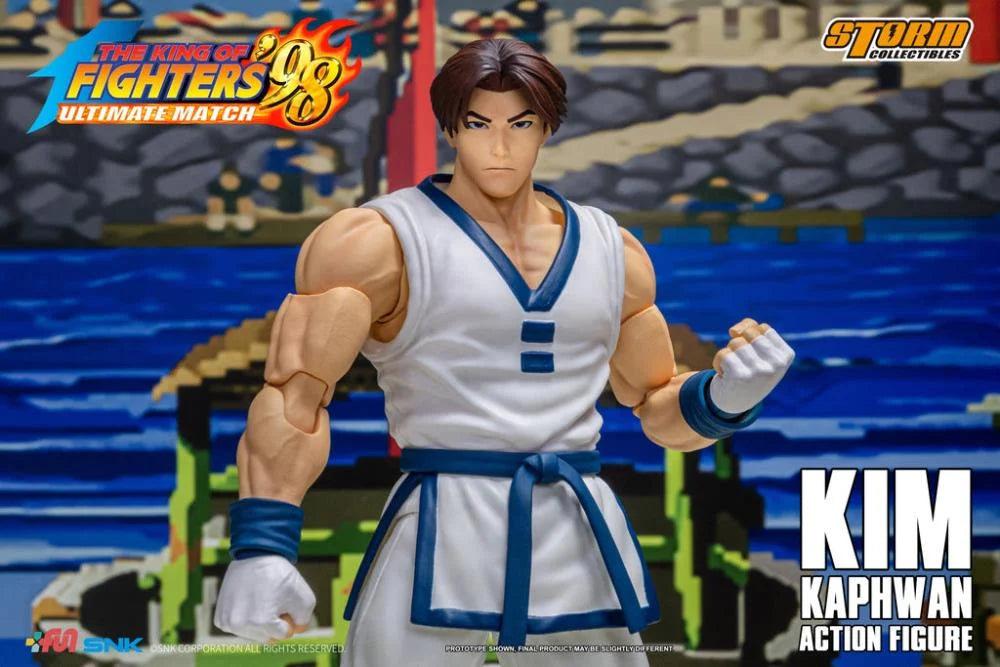 PRE-ORDER - The King of Fighters '98 Ultimate Match Kim Kaphwan 1/12 Scale Action Figure