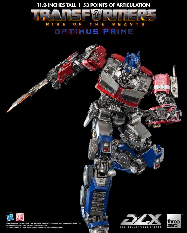 Transformers: Rise of the Beasts DLX Scale Collectible Series Optimus Prime