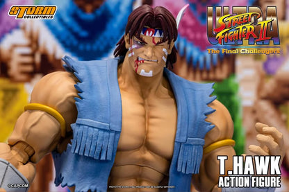 PRE-ORDER - Ultra Street Fighter II: The Final Challengers T. Hawk 1/12 Scale Action Figure