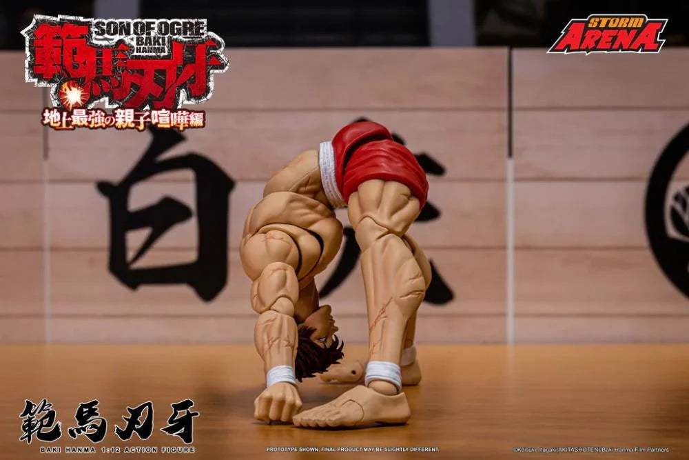 Pre-Order - Baki Hanma: Son of Ogre Storm Arena Baki Hanma 1/12 Scale Action Figure