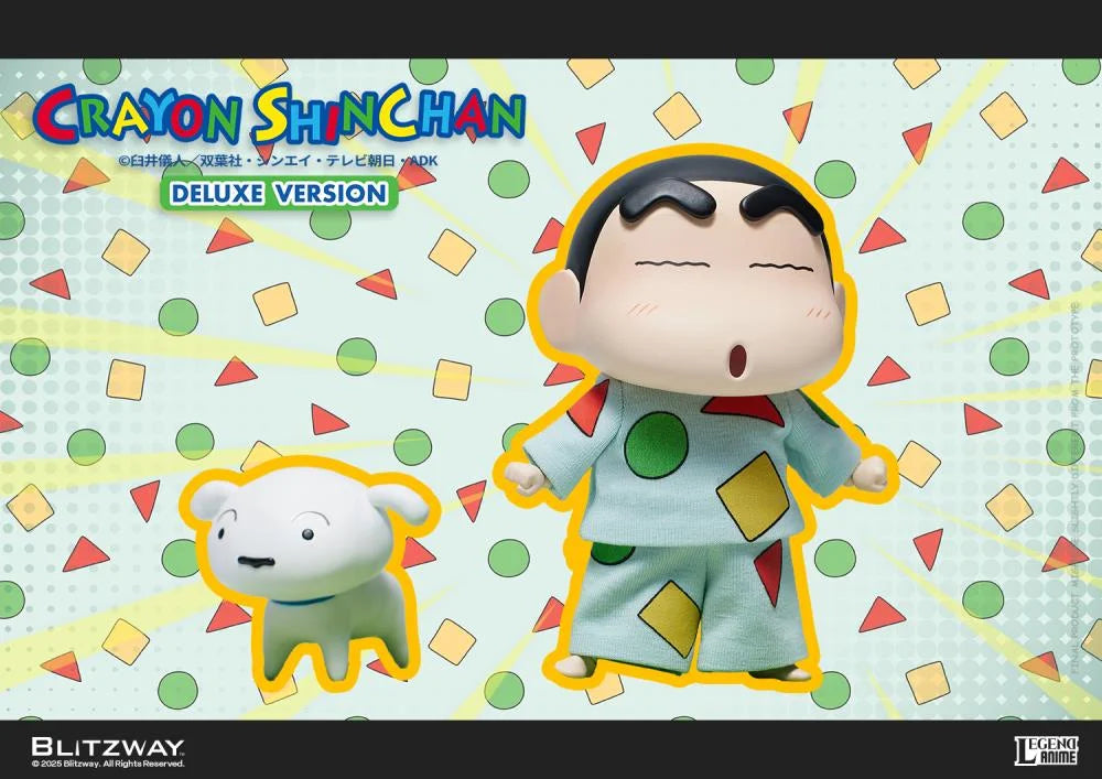 Pre-Order: Crayon Shin-chan Legend Anime Shin-chan (Deluxe Ver.) Action Figure