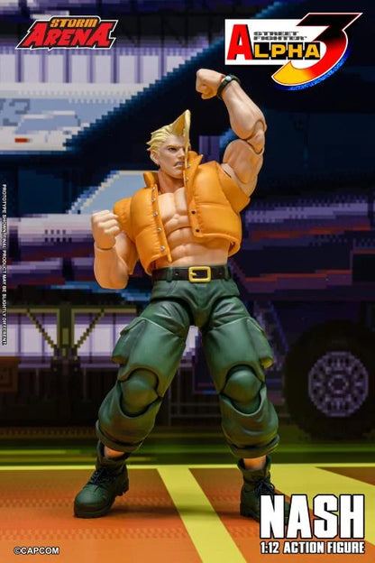 Pre-Order - Street Fighter Alpha 3 Storm Arena Nash 1/12 Scale Action Figure