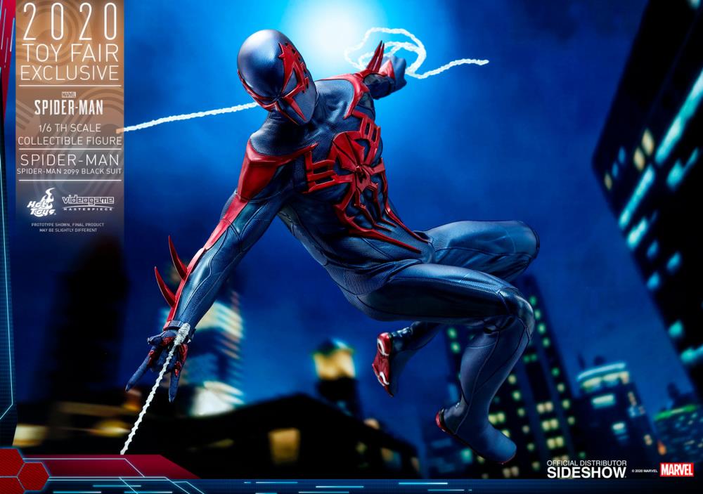 Marvel's Spider-Man VGM42 Spider-Man 2099 (Black Suit) 1/6th Scale 2020 Toy Fair Exclusive Collectible Figure