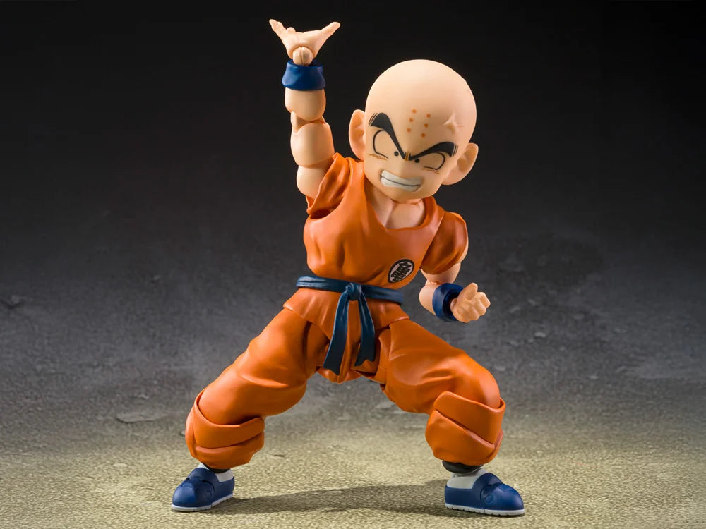 Dragon Ball Z S.H.Figuarts Krillin (Son Goku's Best Friend) Exclusive Action Figure