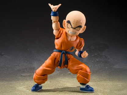 Dragon Ball Z S.H.Figuarts Krillin (Son Goku's Best Friend) Exclusive Action Figure