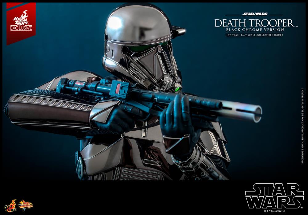 Star Wars MMS621 Death Trooper (Black Chrome) 1/6th Scale Collectible Exclusive Figure