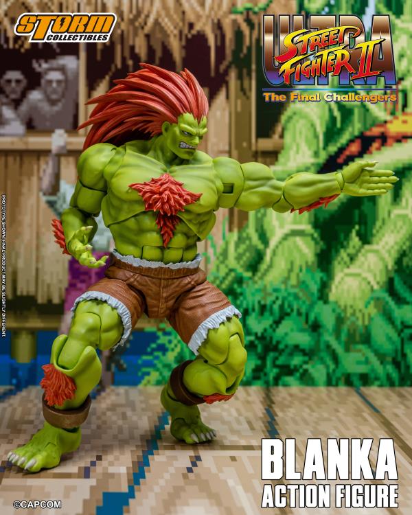 Ultra Street Fighter II: The Final Challengers Blanka 1/12 Scale Figure