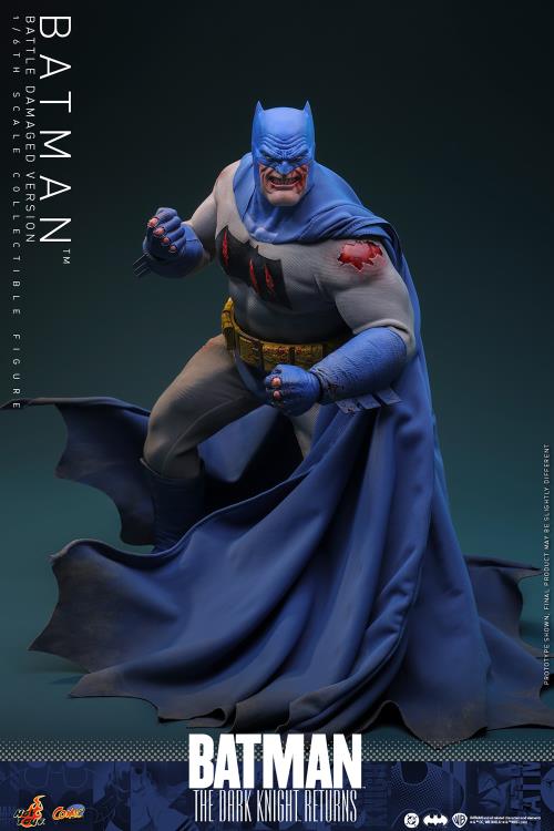 Pre-Order: Batman: The Dark Knight Returns Batman CMS031 (Battle Damaged Version) 1/6th Scale Collectible Figure