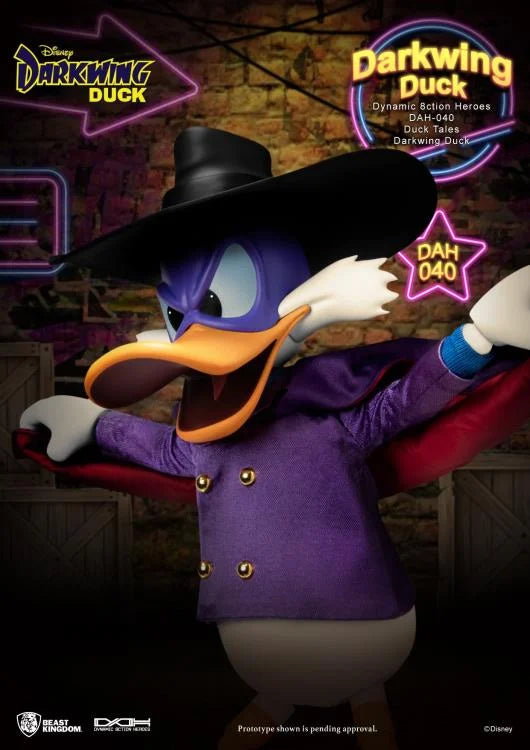 Darkwing Duck Dynamic 8ction Heroes DAH-040 Darkwing Duck