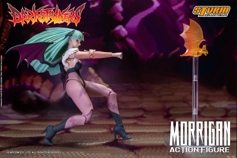 PRE-ORDER - Darkstalkers Morrigan 1/12 Scale Figure