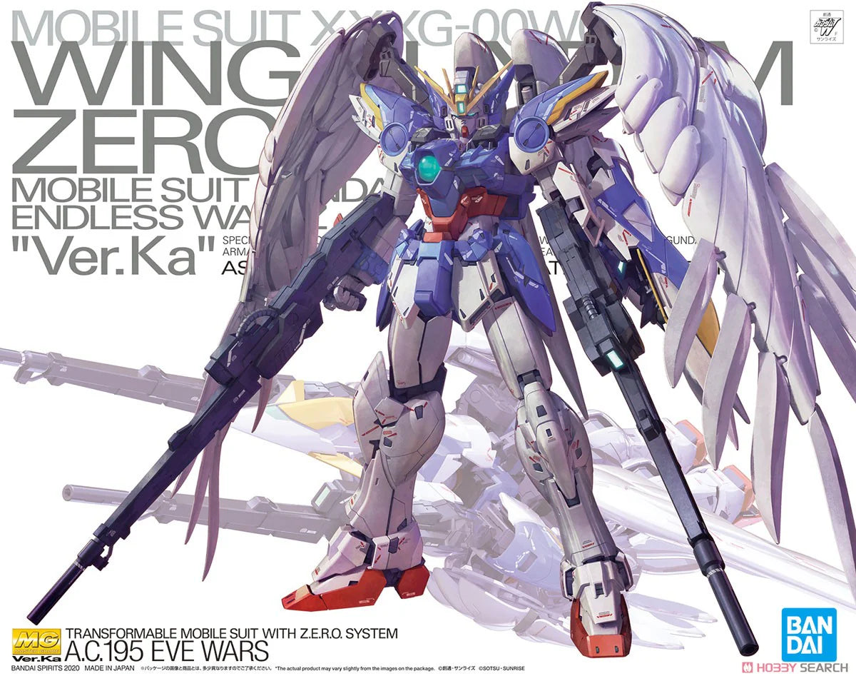 Gundam Wing: Endless Waltz MG Wing Gundam Zero EW (Ver.Ka) 1/100 Scale Model Kit
