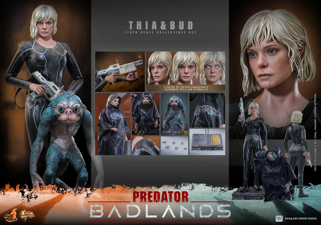 Pre-Order - Predator: Badlands MMS900 Thia and Bud 1/6th Scale Collectible Figure