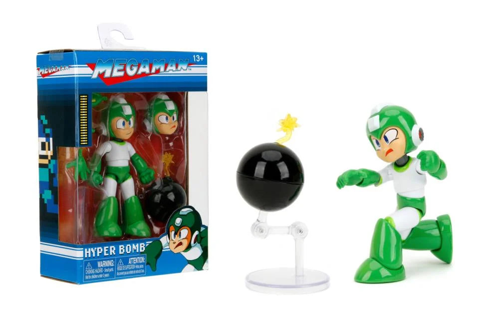 Pre-Order: Mega Man Hyper Bomb Mega Man 1/12 Scale Action Figure