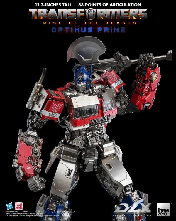 Transformers: Rise of the Beasts DLX Scale Collectible Series Optimus Prime