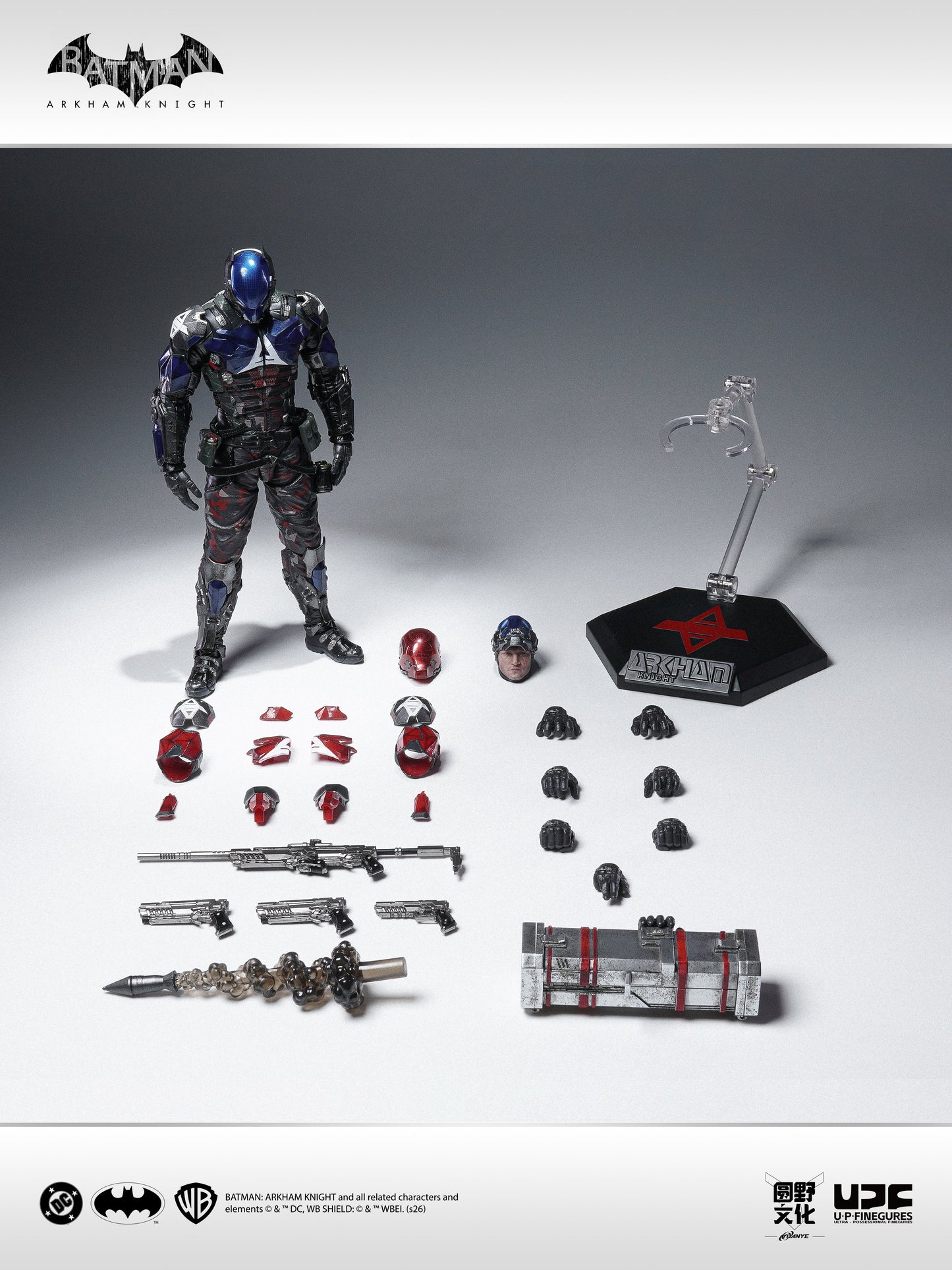 LPZZ / UPF Arkham Knight 1/12 scale Collectible Action Figure