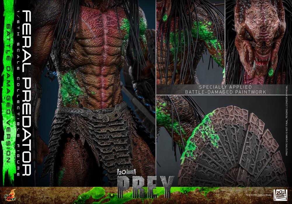 Pre-Order - Prey TMS173 Feral Predator (Battle Damaged Ver.) 1/6th Scale Collectible Figure