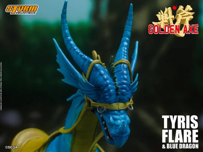 Golden Axe Tyris Flare and Blue Dragon 1/12 Scale Action Figure Set