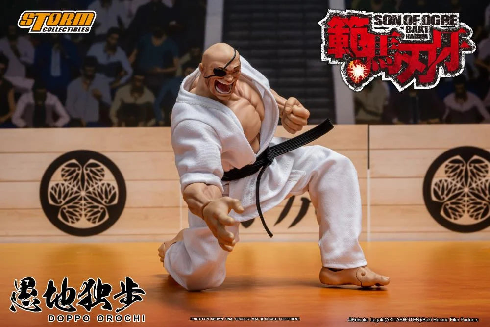 Pre-Order - Baki Hanma: Son of Ogre Doppo Orochi 1/12 Scale Action Figure