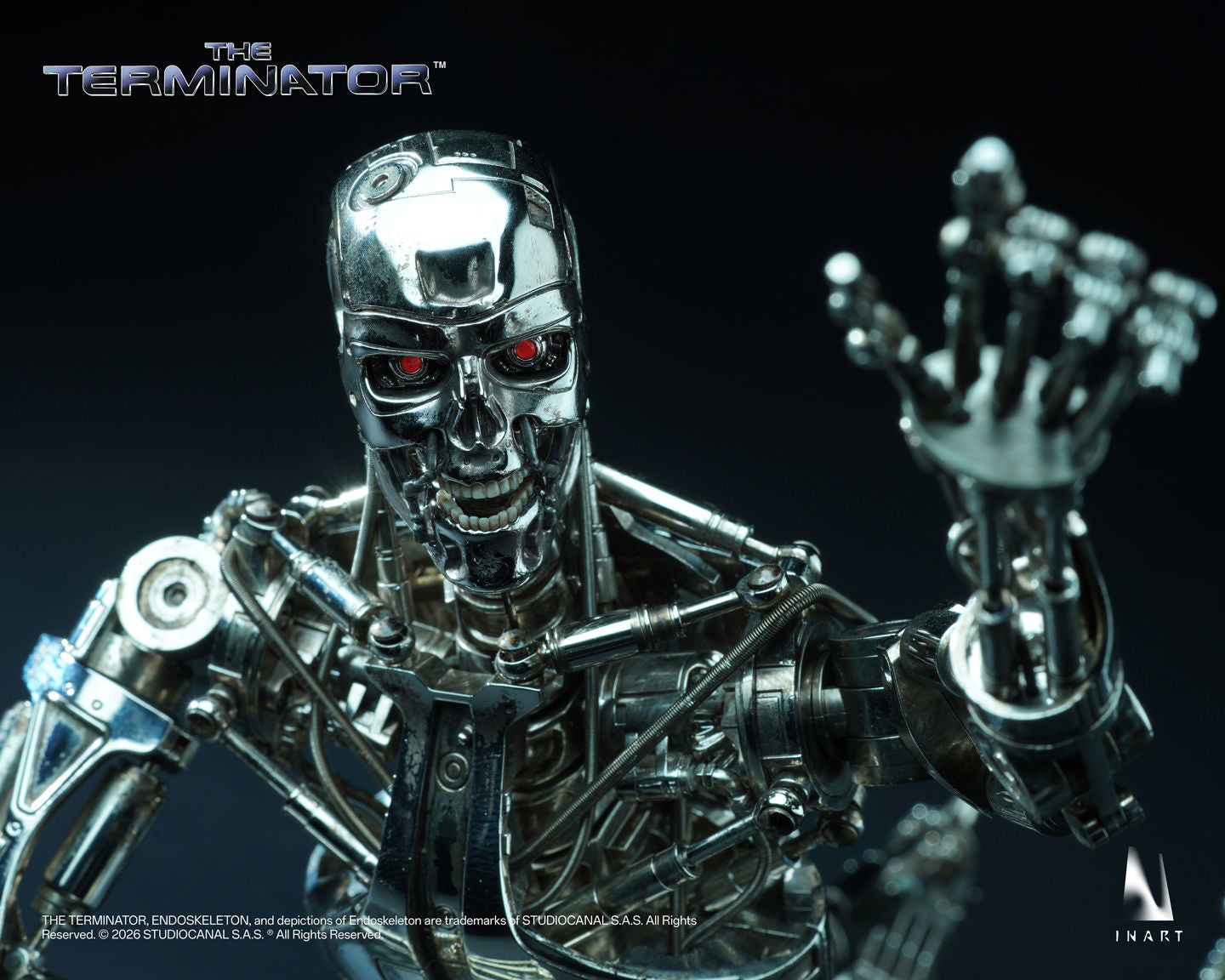 Pre-Order: The Terminator InArt T-800 Endoskeleton 1/6 Scale Collectible Action Figure