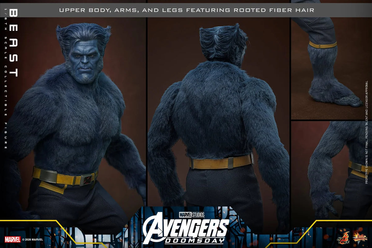 Pre-Order - Avengers: Doomsday MMS920 Beast 1/6th Scale Collectible Figure