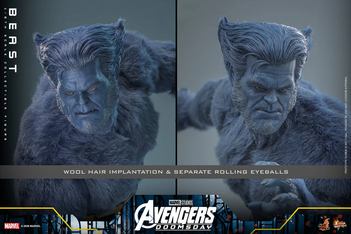 Pre-Order - Avengers: Doomsday MMS920 Beast 1/6th Scale Collectible Figure
