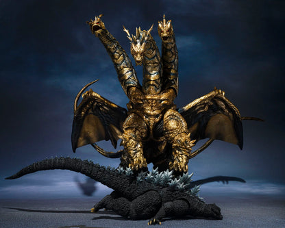 Pre-Order - Godzilla: Final Wars (2004) S.H.MonsterArts Keizer Ghidorah Action Figure