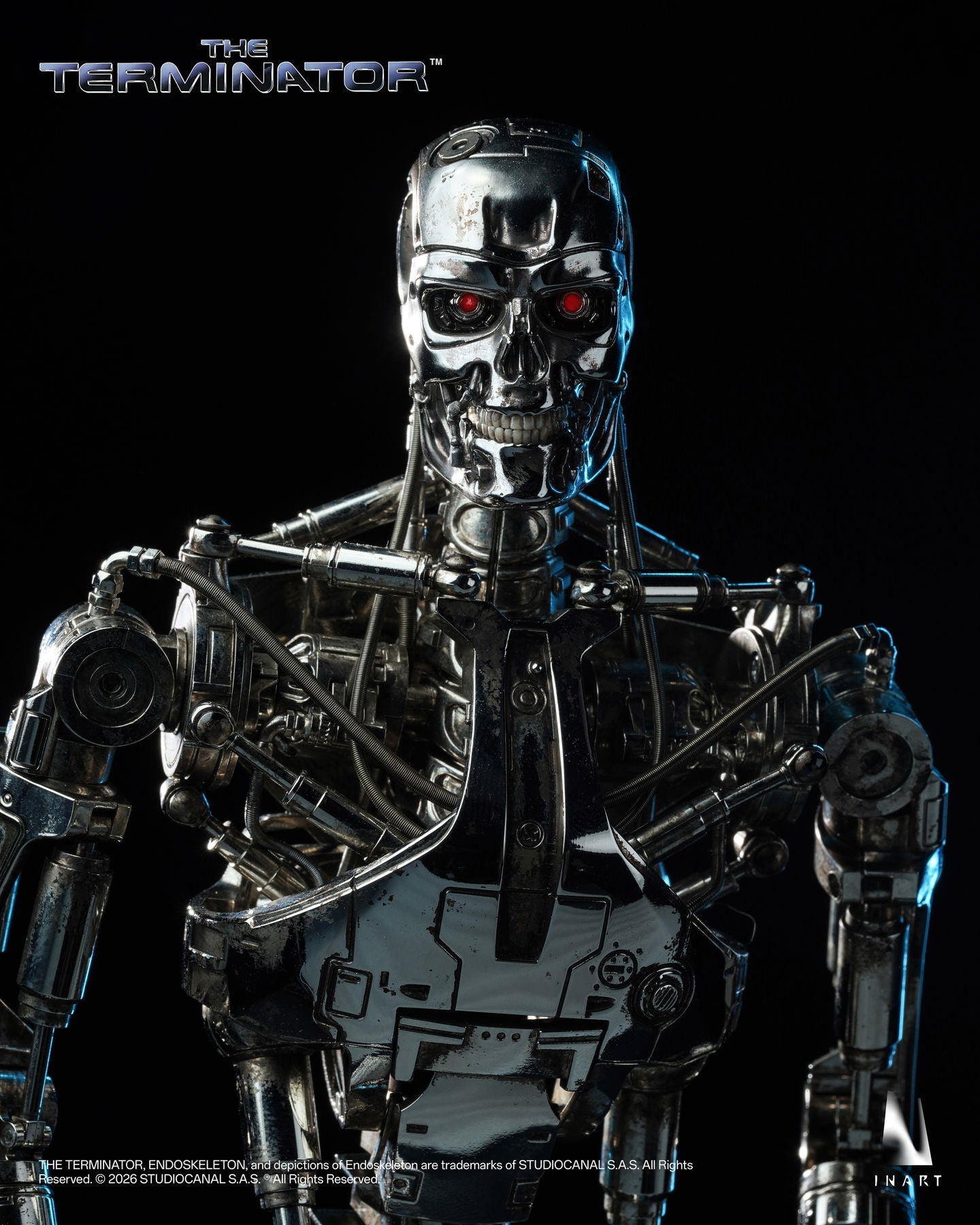 Pre-Order: The Terminator InArt T-800 Endoskeleton 1/6 Scale Collectible Action Figure