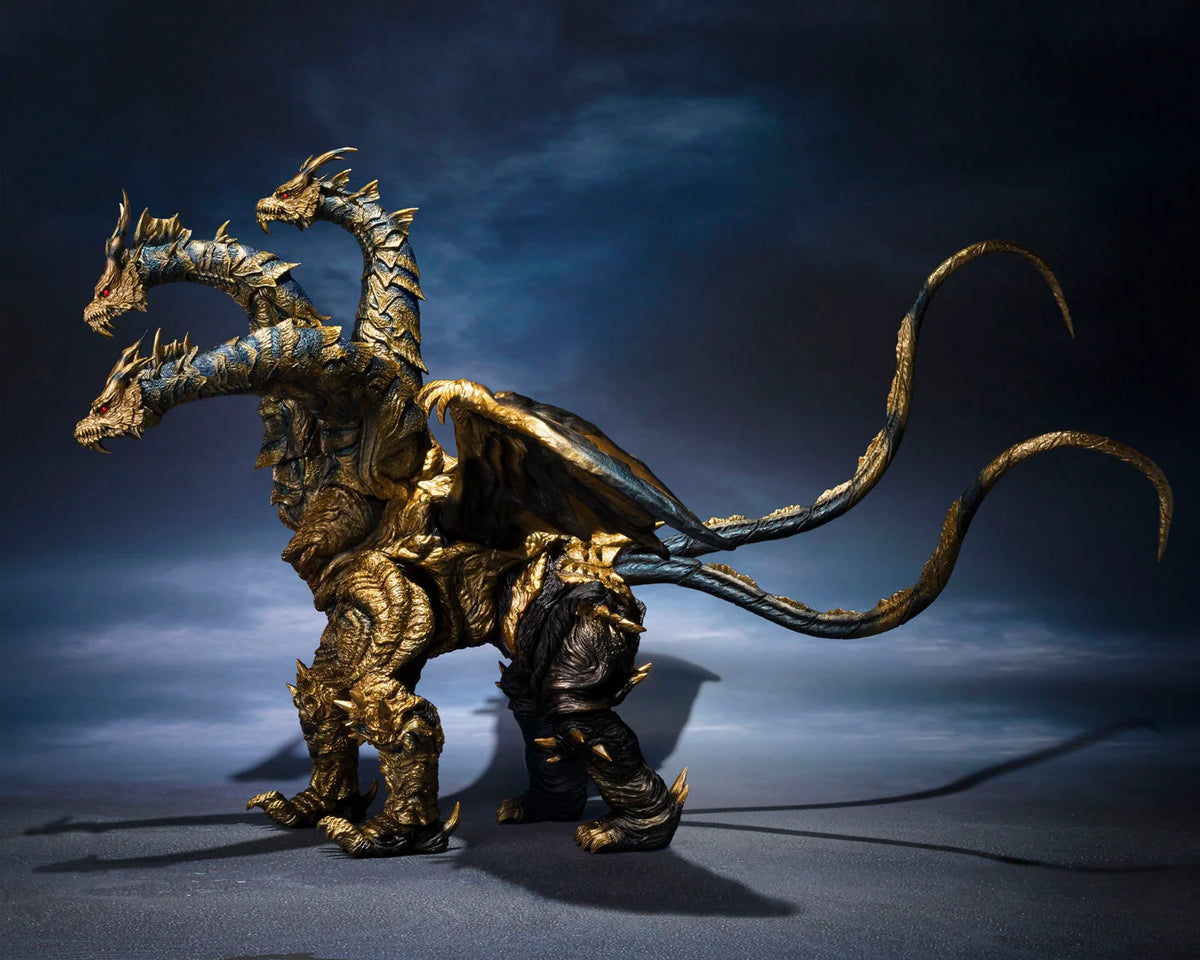 Pre-Order - Godzilla: Final Wars (2004) S.H.MonsterArts Keizer Ghidorah Action Figure
