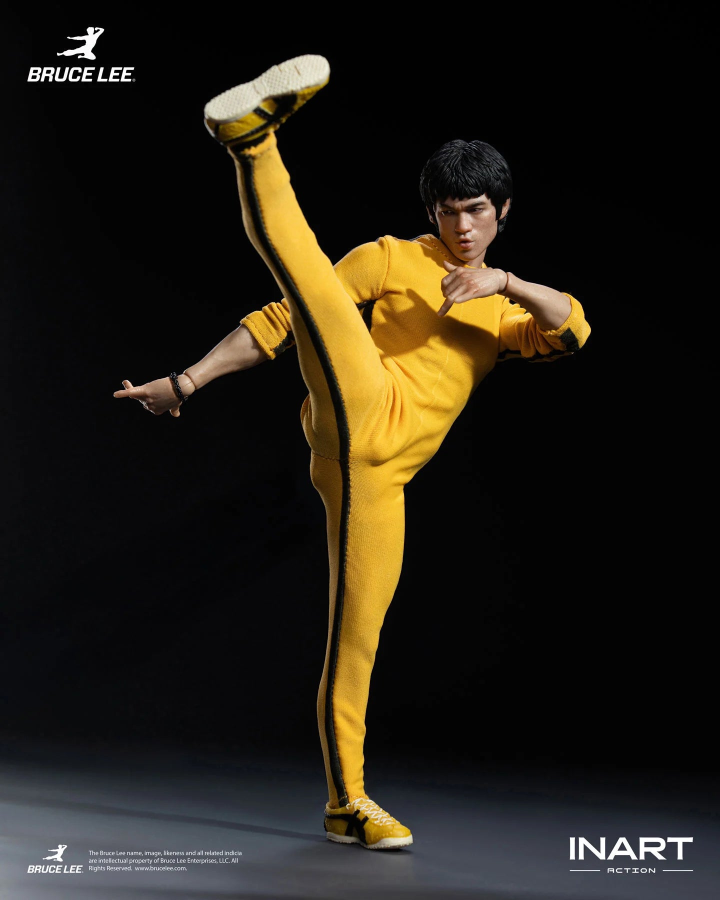 Pre-Order: INART Bruce Lee (Yellow Jumpsuit Ver.) InArt 1/12 Scale Action Figure