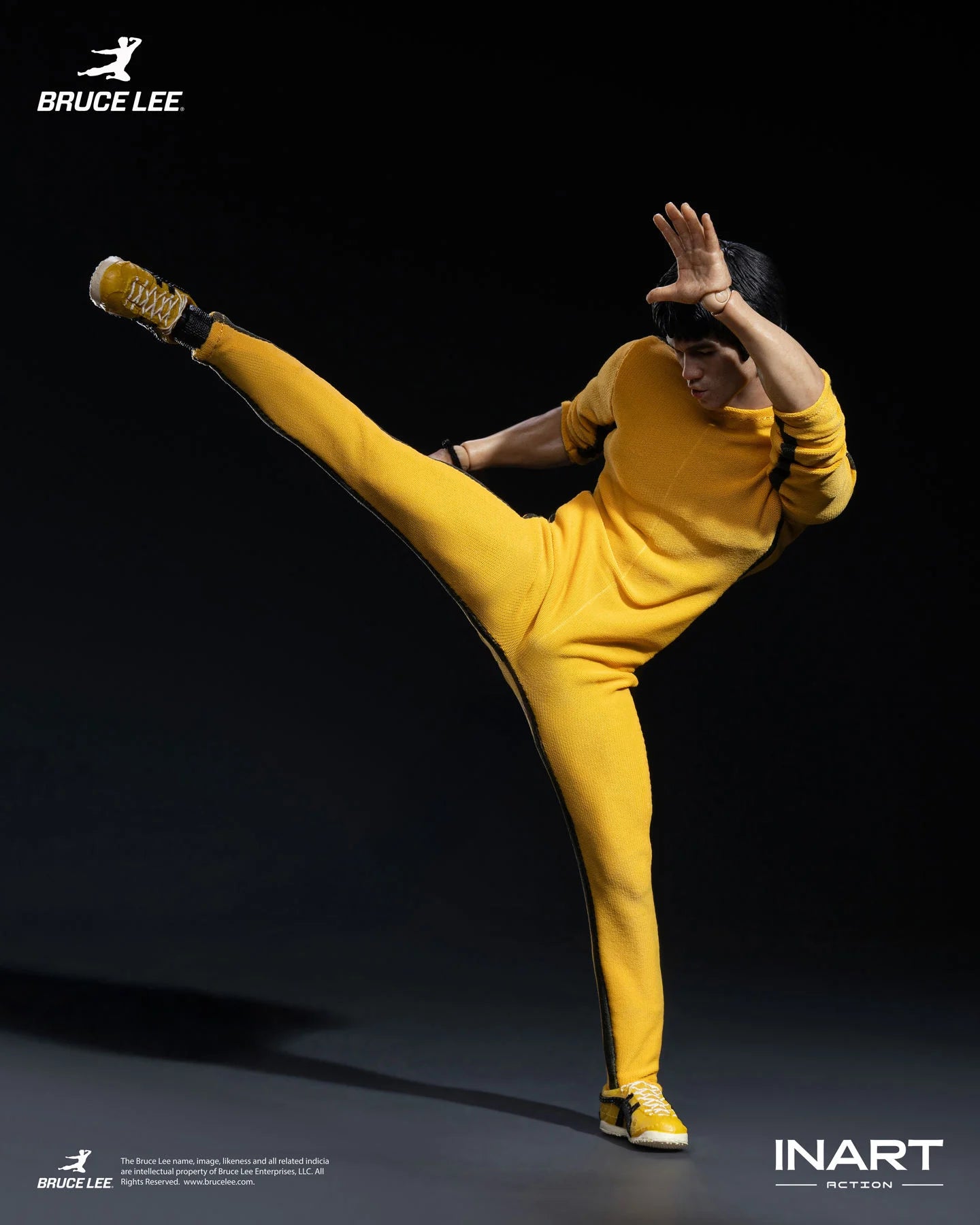 Pre-Order: INART Bruce Lee (Yellow Jumpsuit Ver.) InArt 1/12 Scale Action Figure