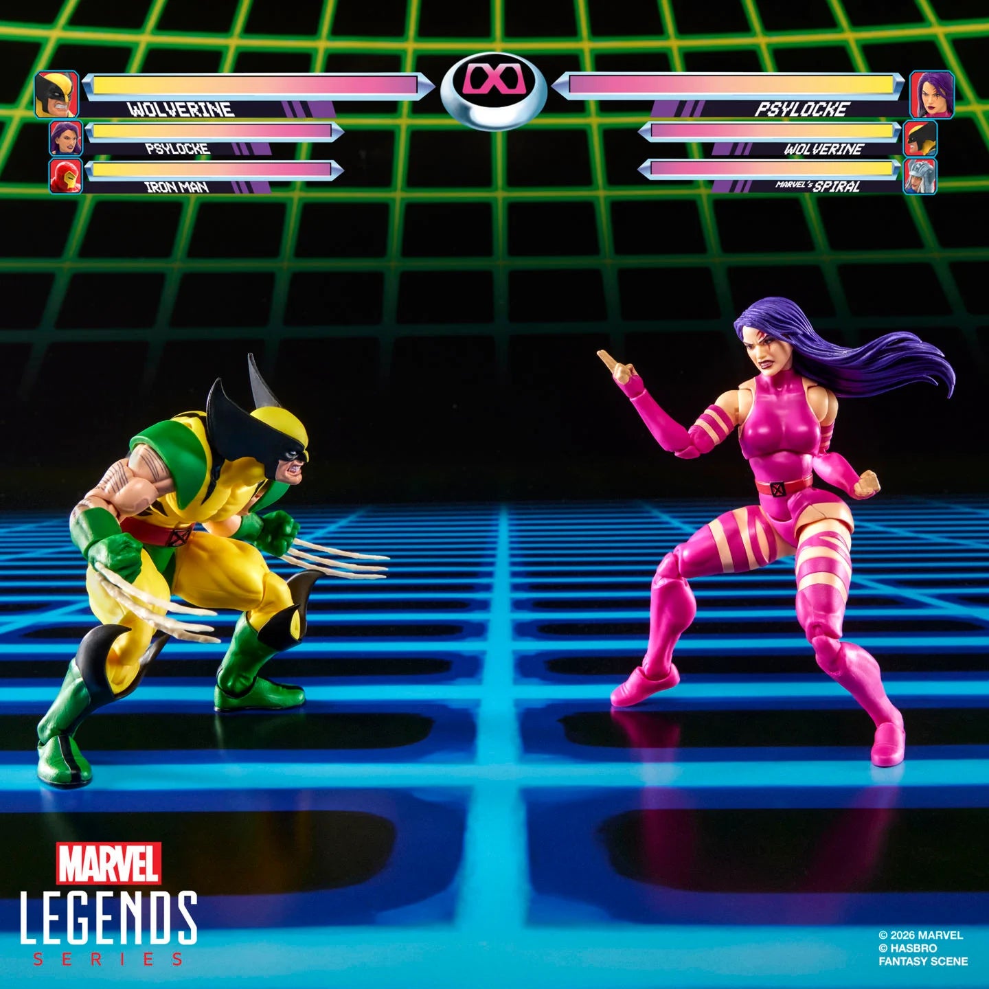 Pre-Order - Marvel Legends Gamerverse Wolverine vs. Psylocke Action Figure Two-Pack