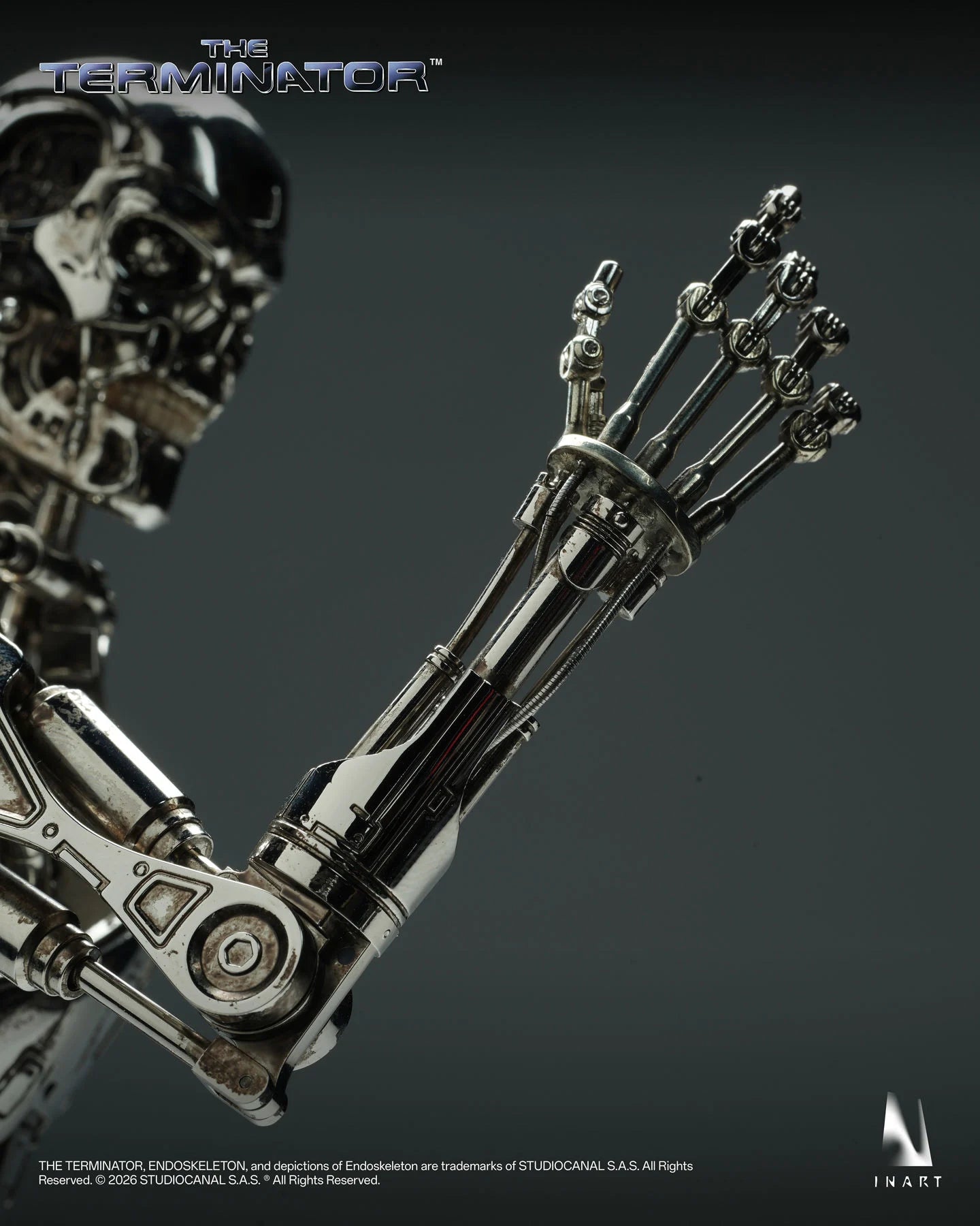 Pre-Order: The Terminator InArt T-800 Endoskeleton 1/6 Scale Collectible Action Figure