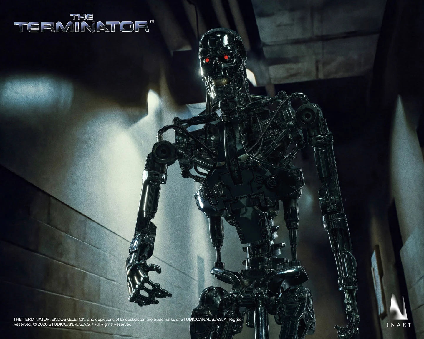Pre-Order: The Terminator InArt T-800 Endoskeleton 1/6 Scale Collectible Action Figure